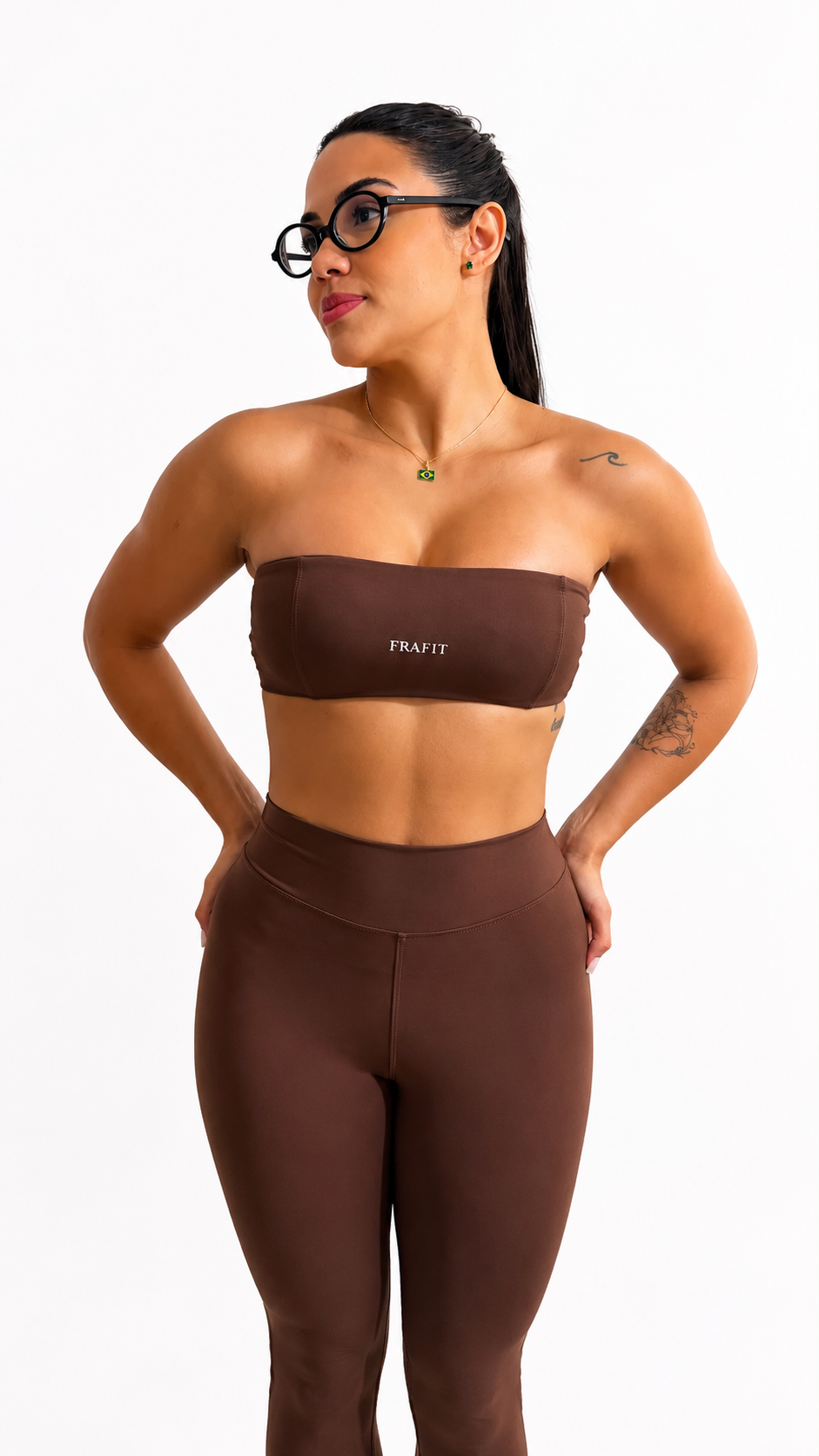 Top Faixa - Marrom