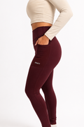 Legging ALMA - Bolsos Laterais Marrom