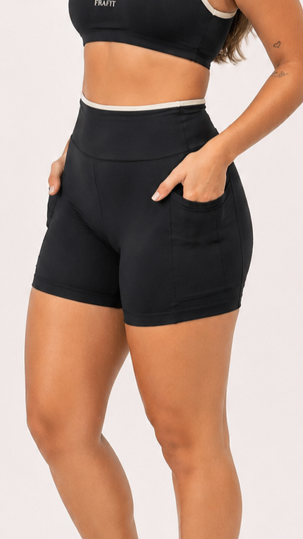 Shorts ALMA Preto