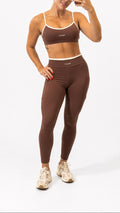 Legging ALMA Bolso Marrom