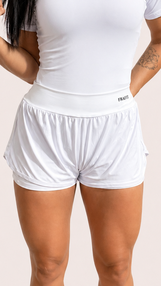 Shorts RUN Branco